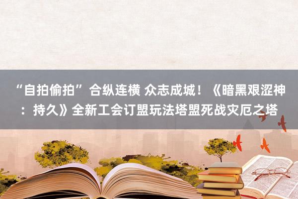 “自拍偷拍” 合纵连横 众志成城！《暗黑艰涩神：持久》全新工会订盟玩法塔盟死战灾厄之塔