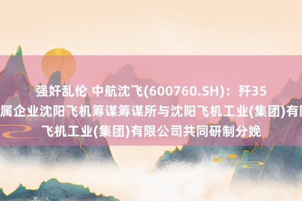 强奸乱伦 中航沈飞(600760.SH)：歼35A由航空工业集团下属企业沈阳飞机筹谋筹谋所与沈阳飞机工业(集团)有限公司共同研制分娩