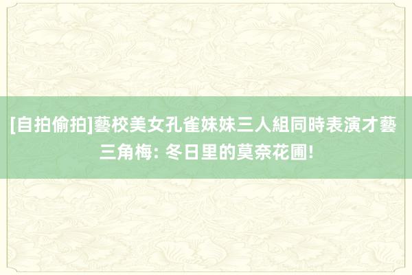 [自拍偷拍]藝校美女孔雀妹妹三人組同時表演才藝 三角梅: 冬日里的莫奈花圃!